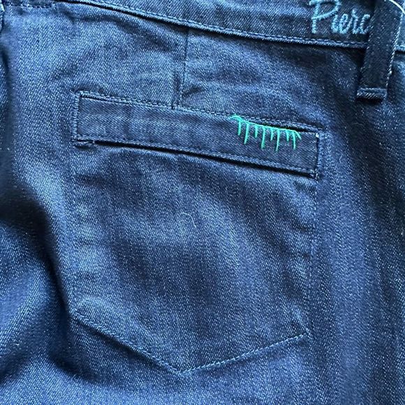 Pierce Denim Low Rise Flare Jeans Size 28 NWT - Picture 5 of 12